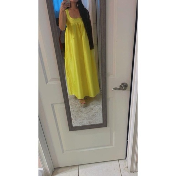 ANTHROPOLOGIE Pinnacle by Shruti Sancheti Square Neck Babydoll Maxi Dress XS NWT - Picture 4 of 13